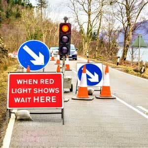 Temporary Traffic Signs