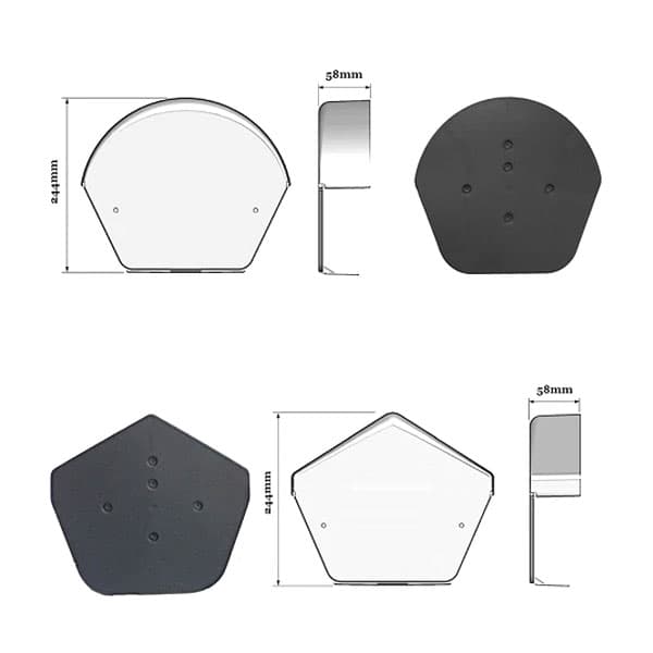 Dry Verge Ridge End Cap