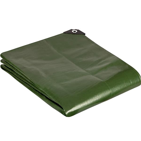 Heavy Duty Green Tarpaulin 560gsm PVC Tarpaulins