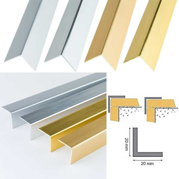 PVC Corner Angle Trim for Neat Edge Protection