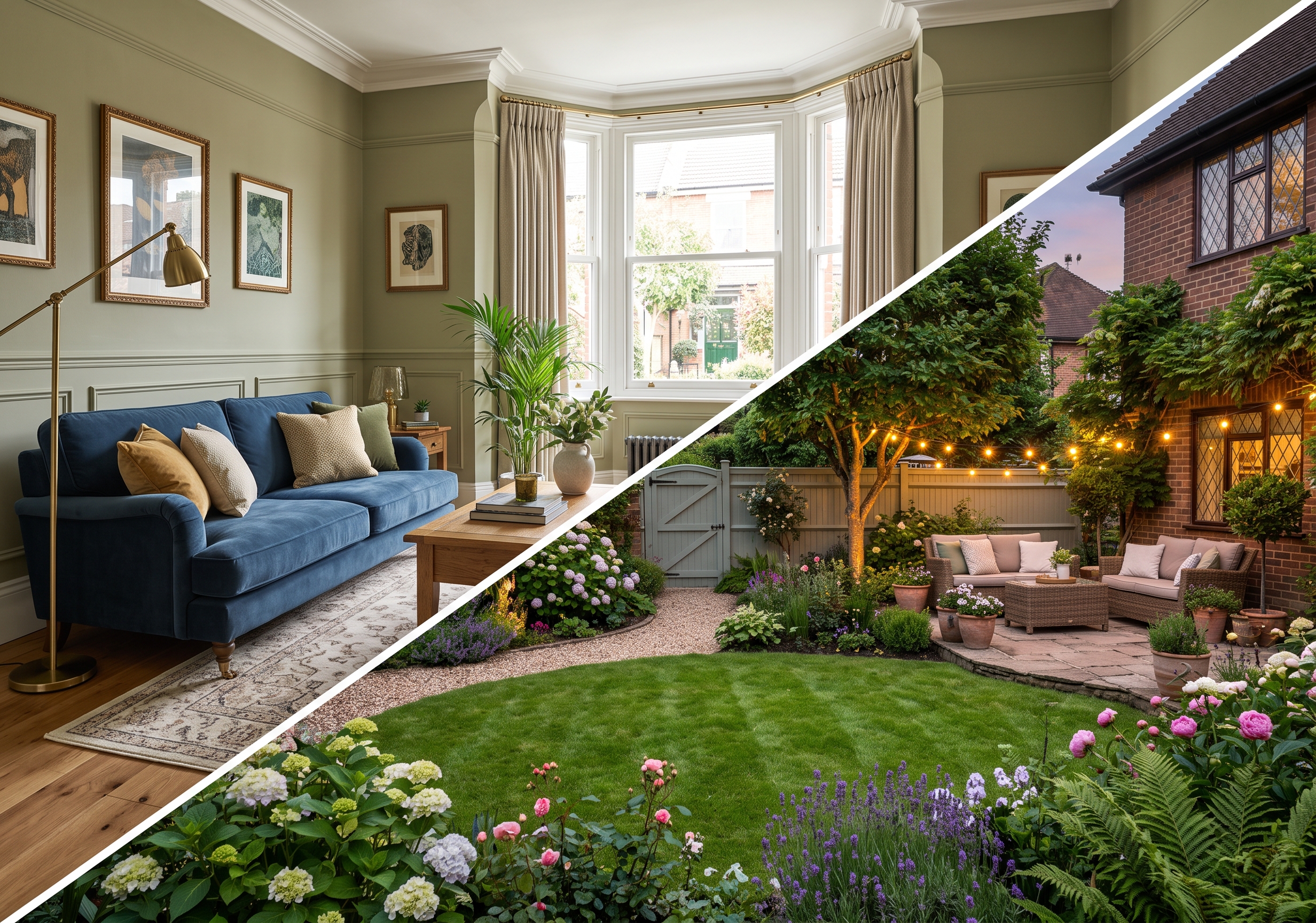 Budget-friendly luxury home makeover ideas for UK homes and gardens